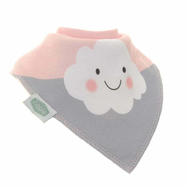 Ziggle Cuddly Pinks Bib Set Of 4
