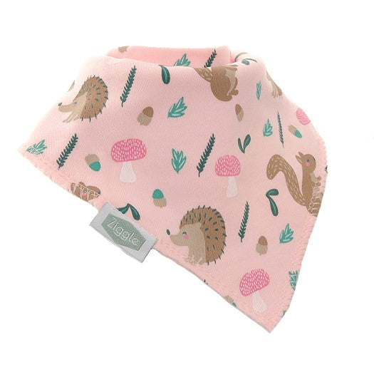 Ziggle Cuddly Pinks Bib Set Of 4