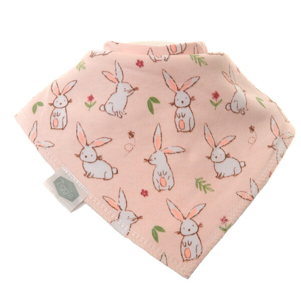 Ziggle Bunnies Bib Set Of 4