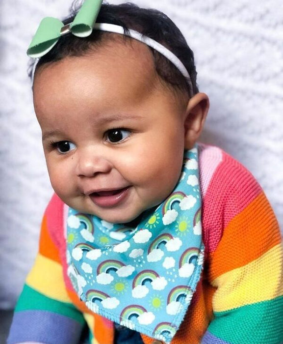 Ziggle Colour Burst Bib Set Of 4