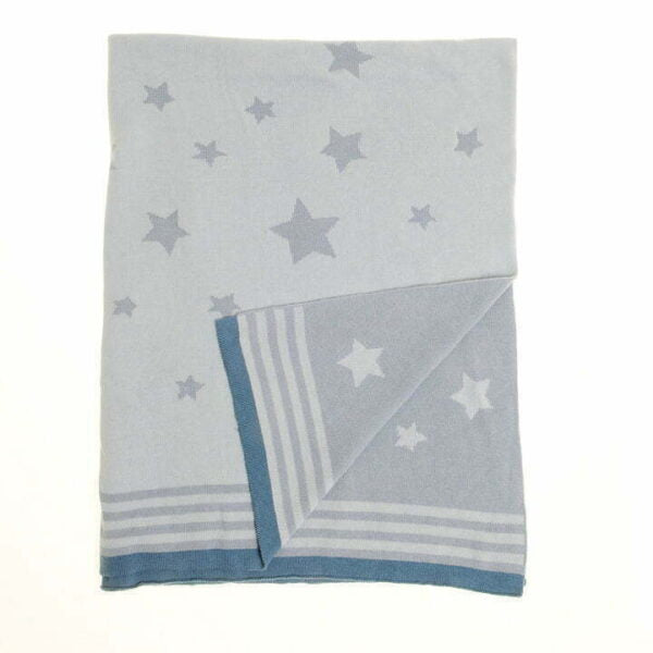 Ziggle Blue Stars Blanket