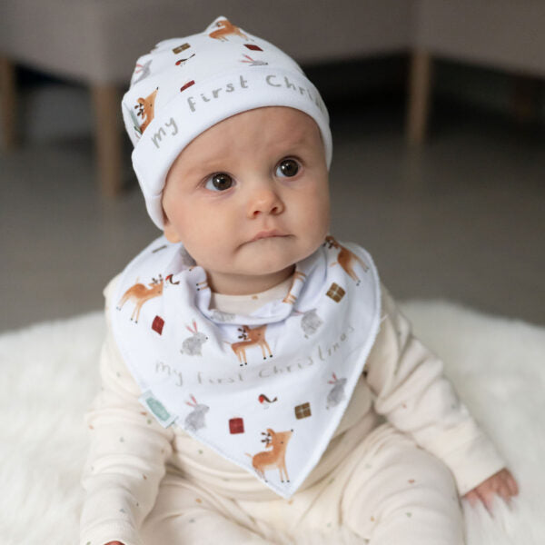 Ziggle My First Christmas Winter Animals Hat