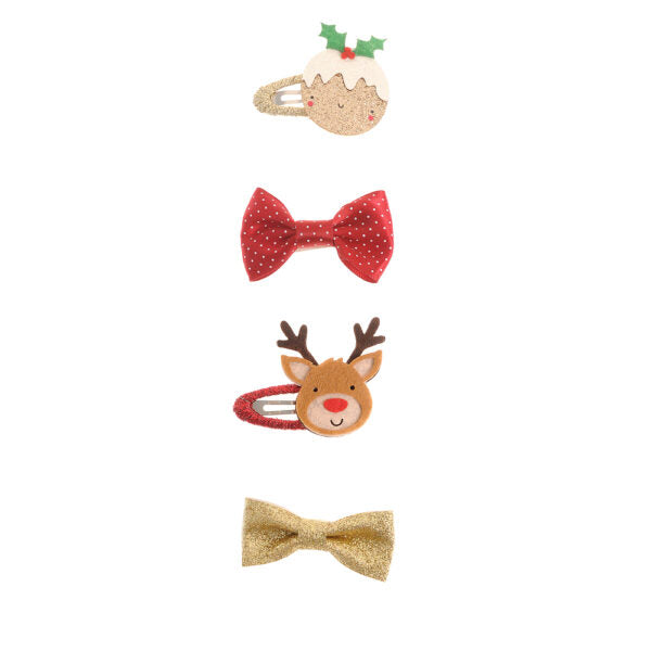 Ziggle Christmas Hairclip Set