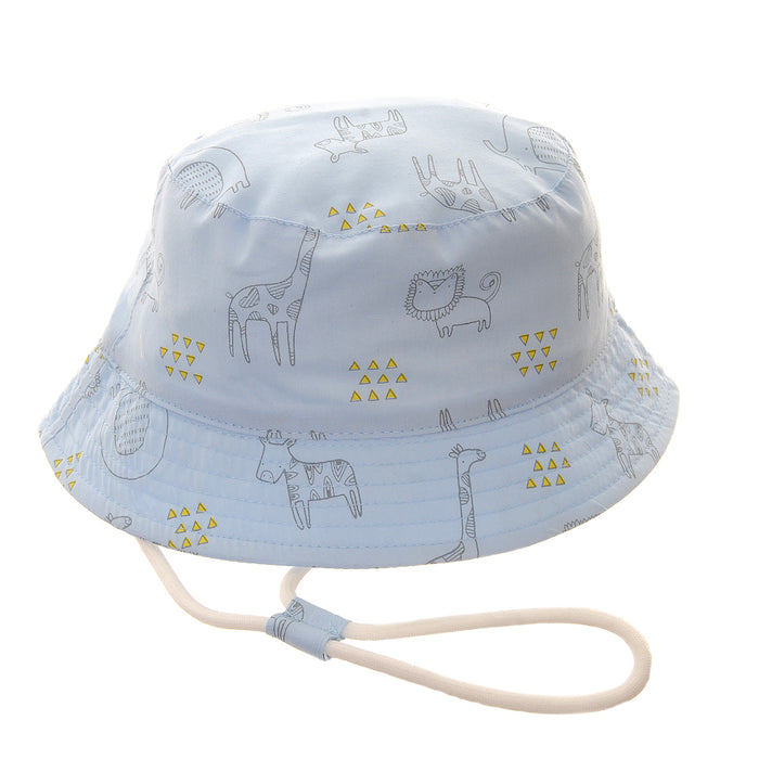 Safari Blue Sun Hat 1 - 3 Years Old