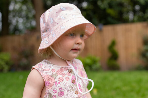Bunnies Sun Hat 1 - 3 Years Old