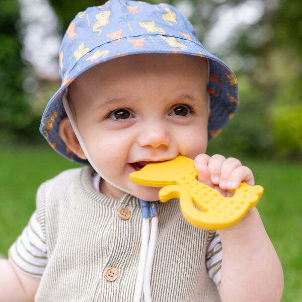 Tiger And Leopard Sun Hat 1 - 3 Years Old