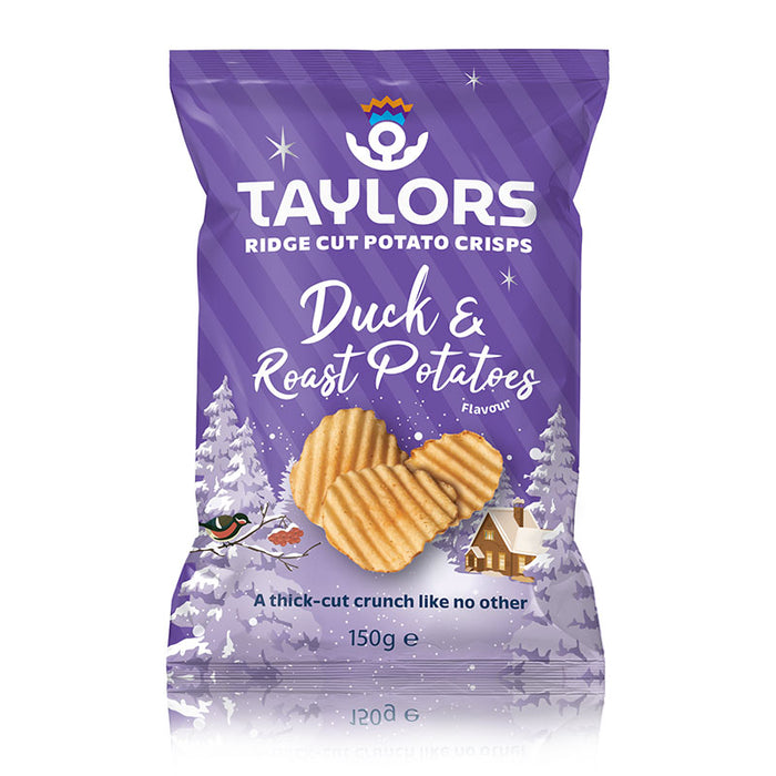 Taylors Duck & Roast Potato Ridge Potato Crisps
