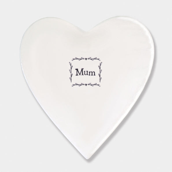 East of India Porcelain Coaster - Mum