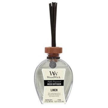 Woodwick Linen 85ml Reed Diffuser