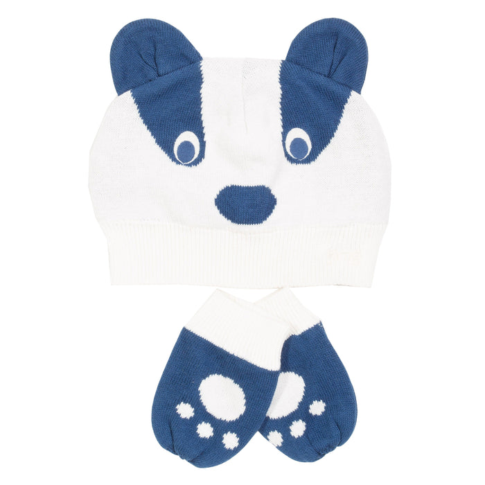 Kite Badger Hat and Mitts