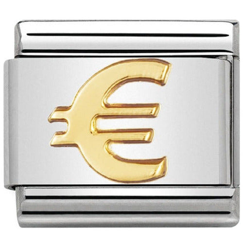 Nomination Classic Gold Daily Life Euro Charm