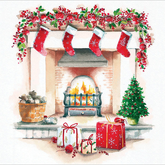 Woodmansterne 'Christmas Welcome' Christmas Box