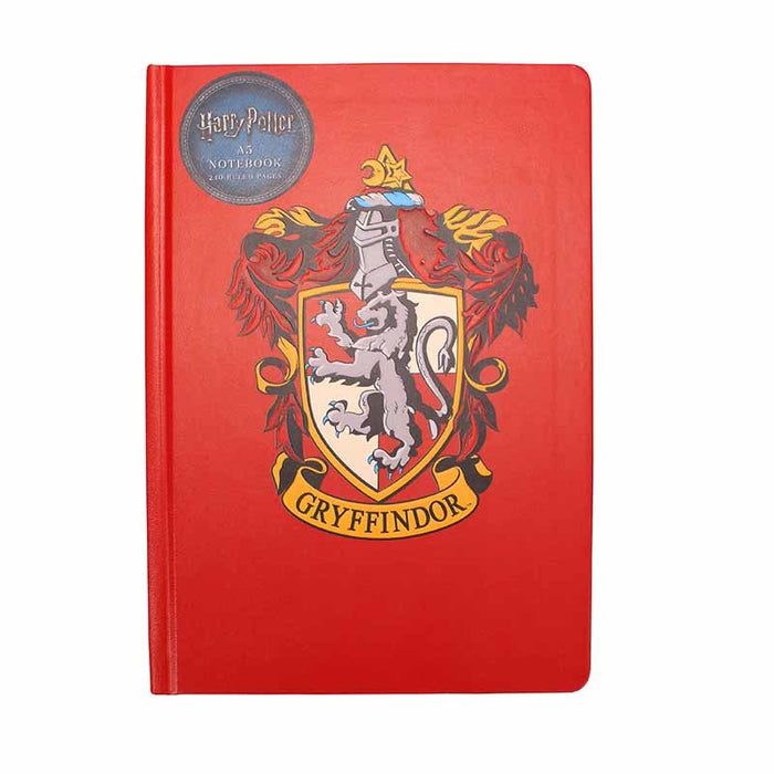 Harry Potter House Gryffindor A5 Notebook