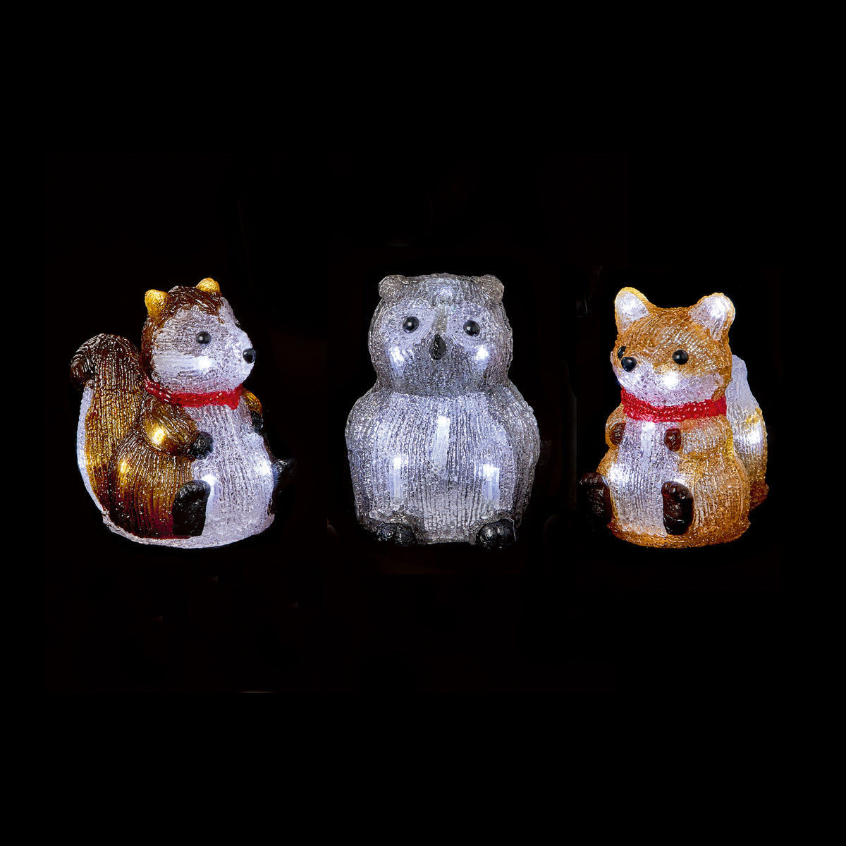 15cm LED Acrylic Country Animals — Maple Gifts