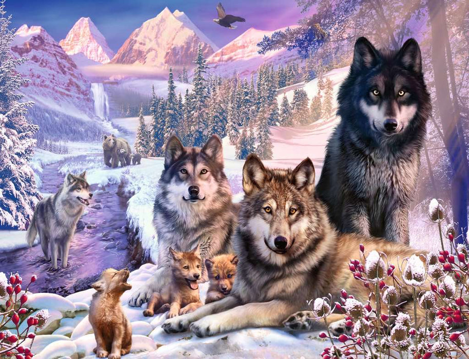 Ravensburger Wolves in the Snow 2000 Piece Jigsaw Puzzle