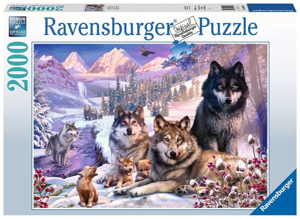 Ravensburger Wolves in the Snow 2000 Piece Jigsaw Puzzle