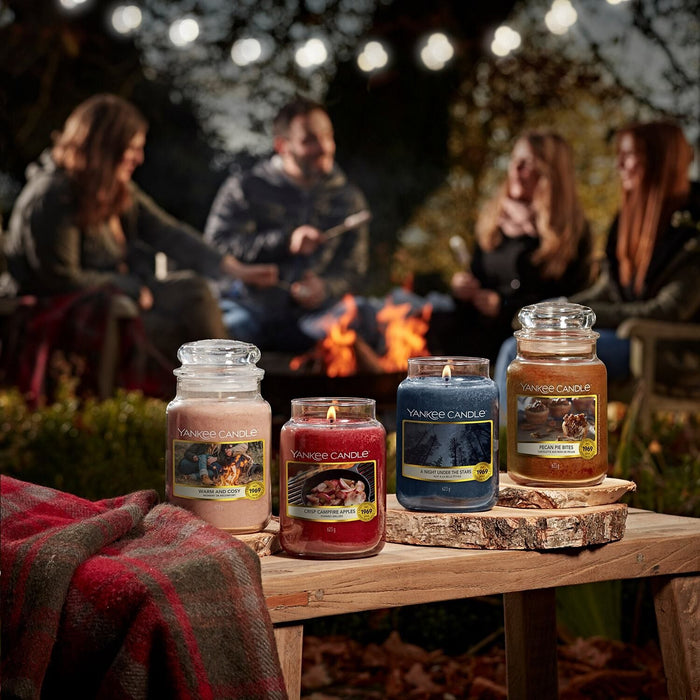 Yankee Candle Crisp Campfire Apples Medium Jar Candle
