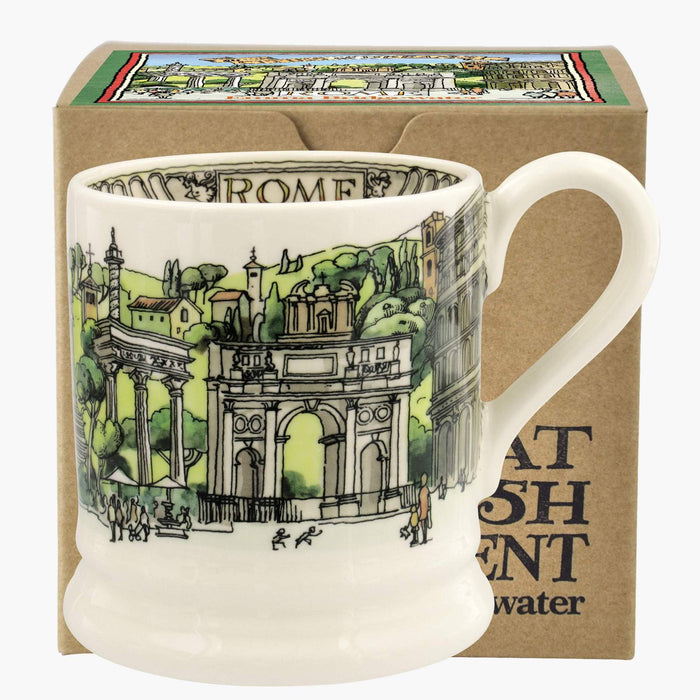 Emma Bridgewater Cities Of Dreams Rome 1/2 Pint Mug Boxed - SECONDS