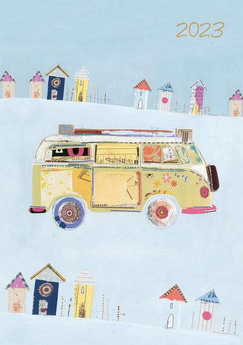 The Gifted Stationery Company 2023 A6 Flexi Diary - By The Sea