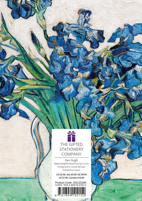 The Gifted Stationery Company 2023 A5 Padded Diary - Van Gogh