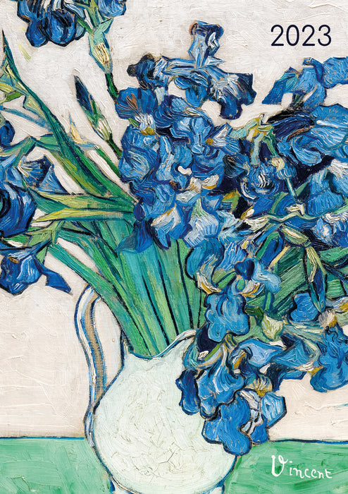 The Gifted Stationary Company 2023 A6 Flexi Diary - Van Gogh