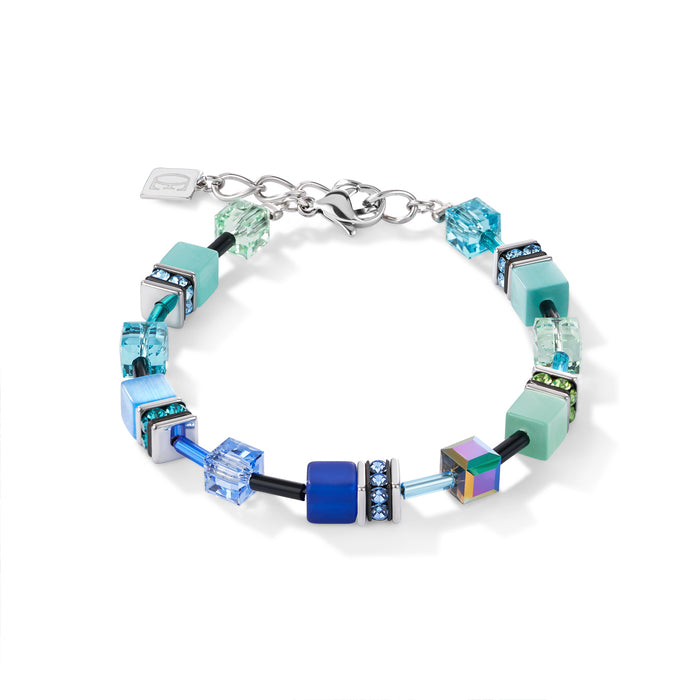 Coeur De Lion GeoCUBE® Bracelet Blue-Green