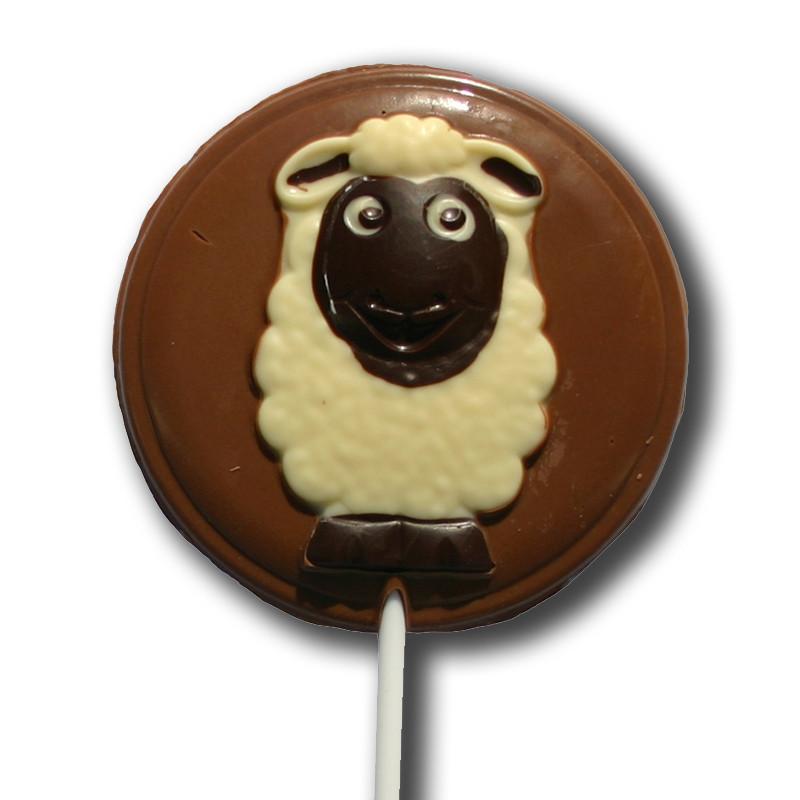 Milk Chocolate Sheep Lollipop SHORT DATE BBE 30/08/25 — Maple Gifts
