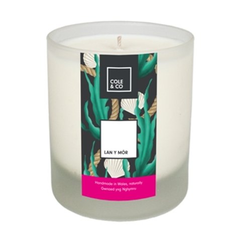 Cole & Co Glass Candle Lan Y Mor