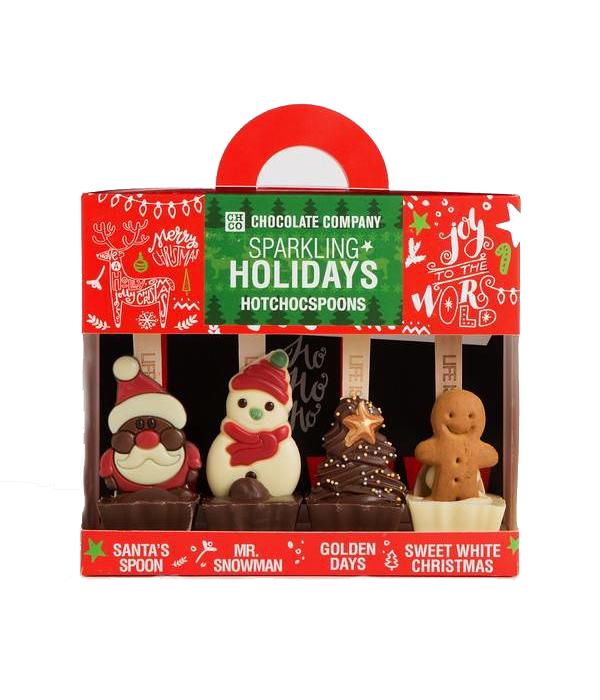 Sparkling Holidays Chocolate Stirrer Collection