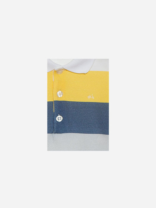 Patachou Cotton Pique Colourful Polo Shirt