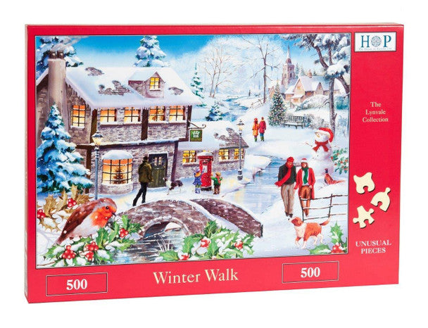 HOP Winter Walk 500 Piece Jigsaw Puzzle