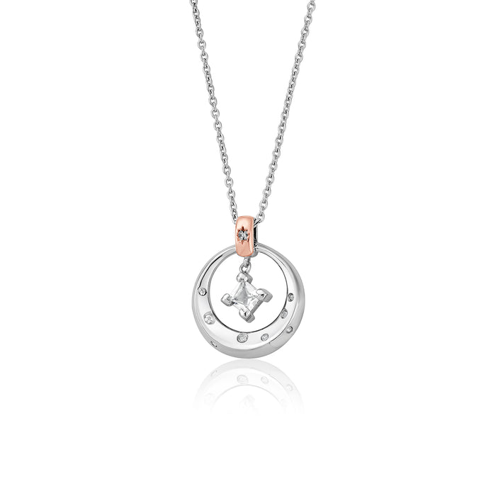 Clogau Stars of the Llyn Topaz Pendant