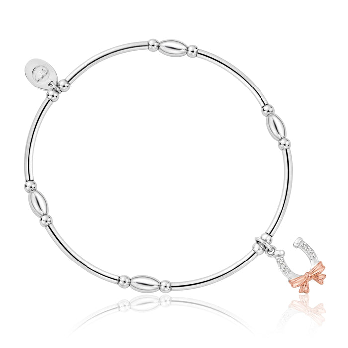 Clogau Lucky Horse Shoe Bead Bracelet