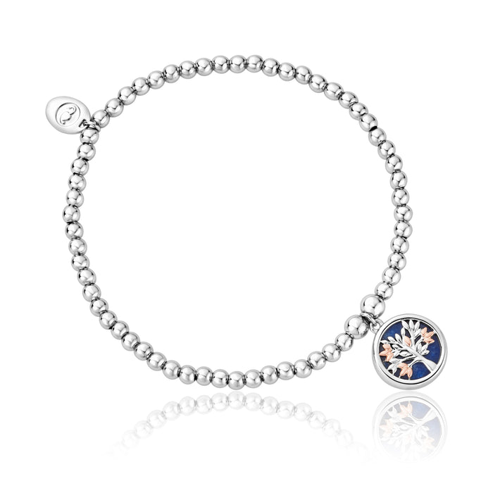 Clogau Tree of Life Lapiz Bead Bracelet