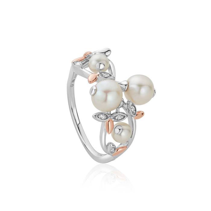 Clogau Lily Of The Valley Pearl Ring