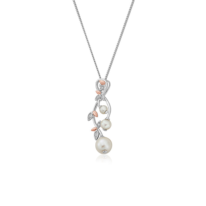 Clogau Lily of the Valley Pearl Pendant