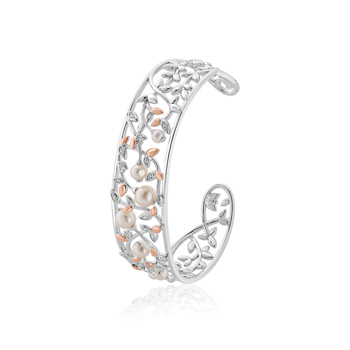 Clogau Lily Of The Valley Pearl Bangle