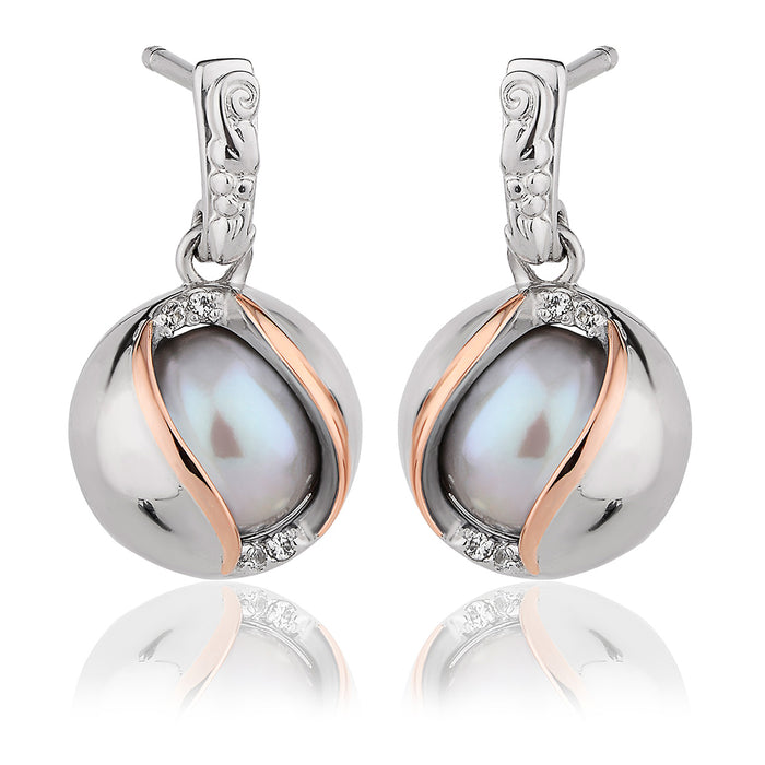 Clogau Oyster Pearl Earrings