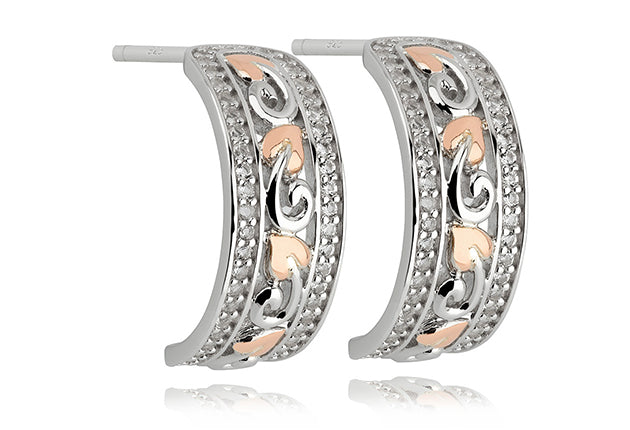 Clogau Silver Tree Of Life Earrings