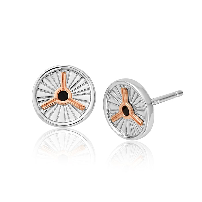 Clogau Yr Wyddfa Summit Stud Earrings