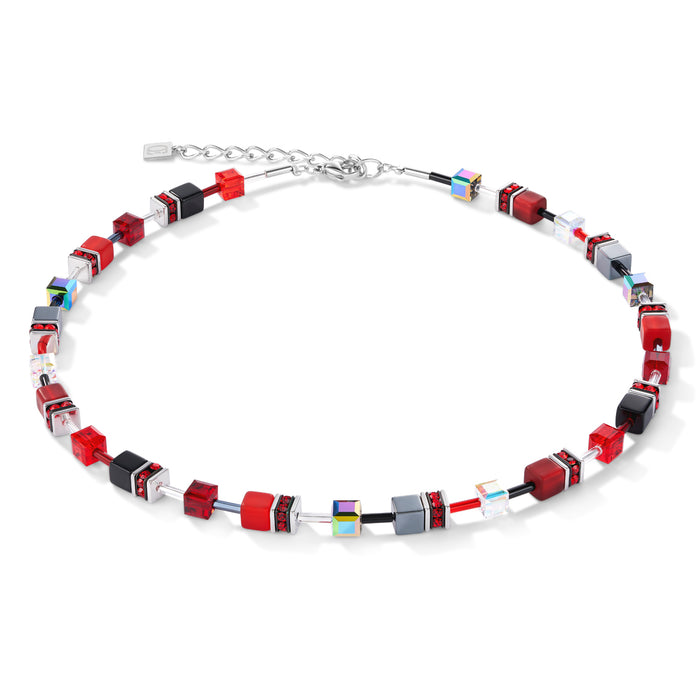 Coeur De Lion GeoCUBE® Necklace Red