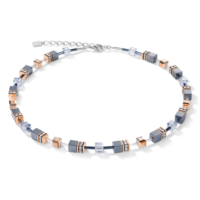 Coeur De Lion GeoCUBE® Necklace Ice Blue