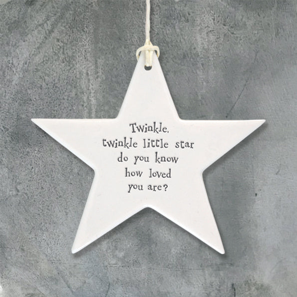East of India - Porcelain Star-Twinkle Twinkle