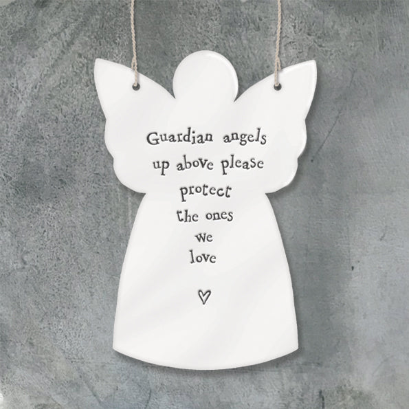 East of India Porcelain Angel - Guardian Angels