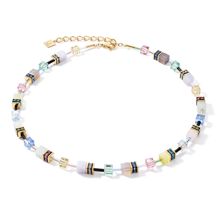 Coeur De Lion Necklace Swarovski® Crystals & Gemstones Multicolour Romance