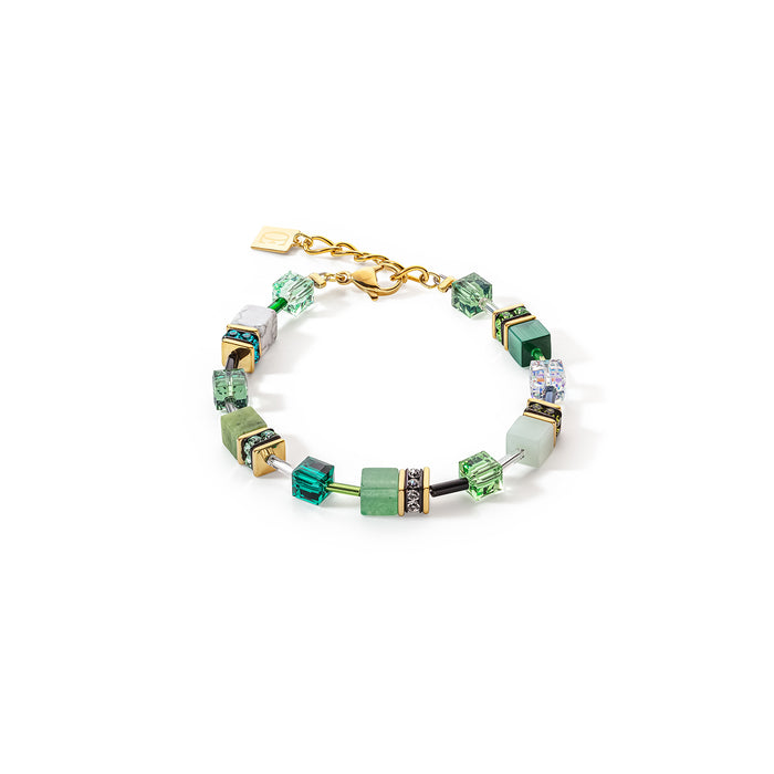 Coeur De Lion GeoCUBE® Iconic Precious Bracelet Green