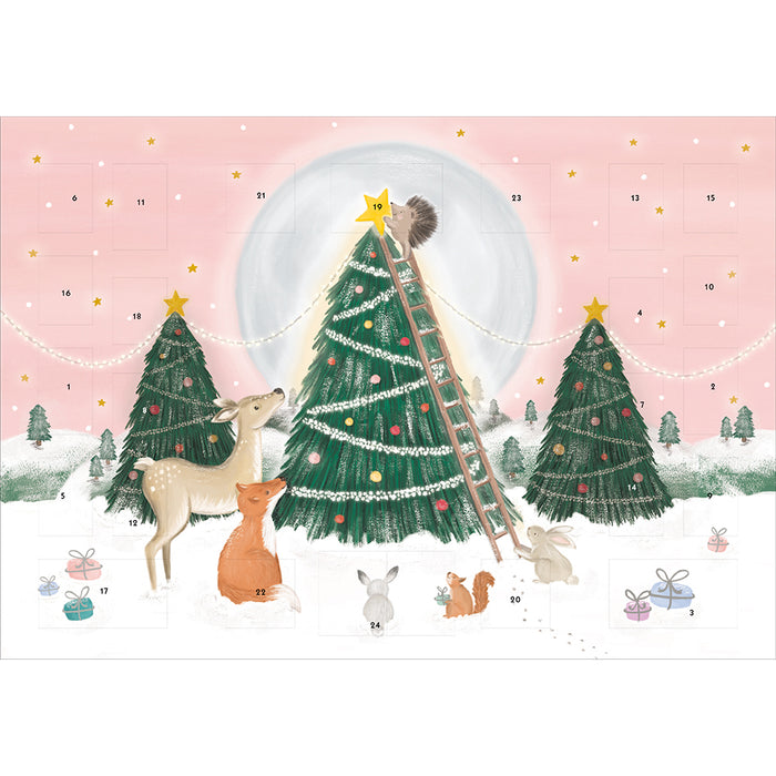Woodmansterne 'Fairytale Animals' Advent Calendar