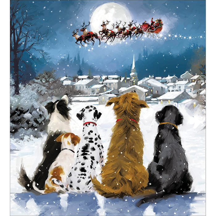 Woodmansterne 'Night Before Christmas' Christmas Card