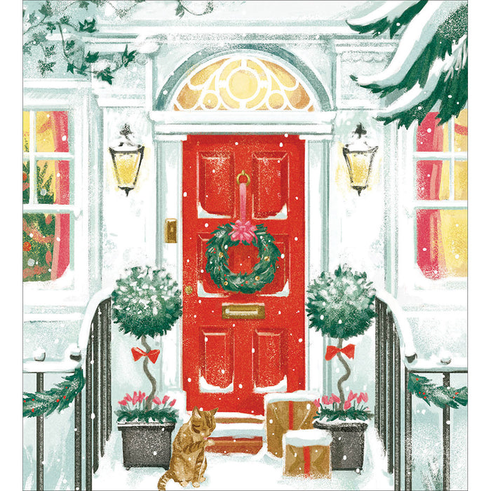 Woodmansterne 'Festive Greetings' Christmas Card