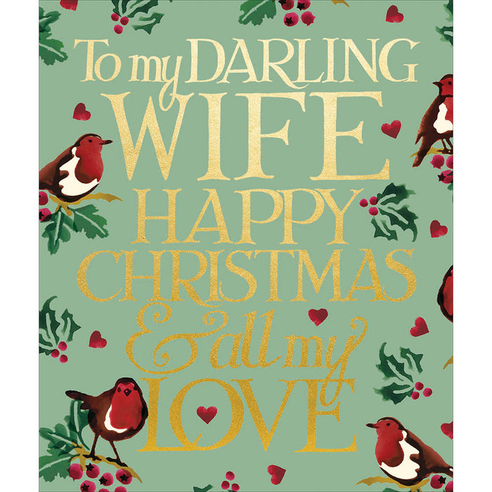 Woodmansterne 'My Love' Christmas Card
